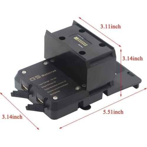 One PC Motorcycle navigation bracket For BMW R1200RT R1250RT handheld gps navigator usb charger Phone Navigation holder