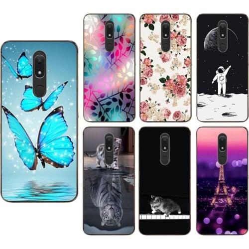 For Multilaser MS80 Case 5.7'' Fashion silicone Soft TPU Cute Back Cases for Multilaser MS80 Phone Cover Shells Coque