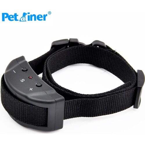 Petrainer 853 Dog Training Anti Bark Collar Electric Shock Collar for Pet Automatic Adjustable Trainer Necklace