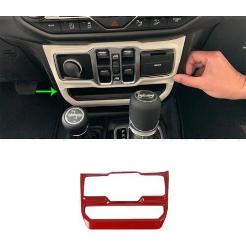 OUBOLUN Auto accessories window rises cover Car Styling accessories For JEEP WRANGLER 2018
