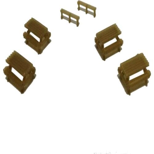 Train Railway Model Scene HO Ratio 1:87 Picnic Table And Chair Set