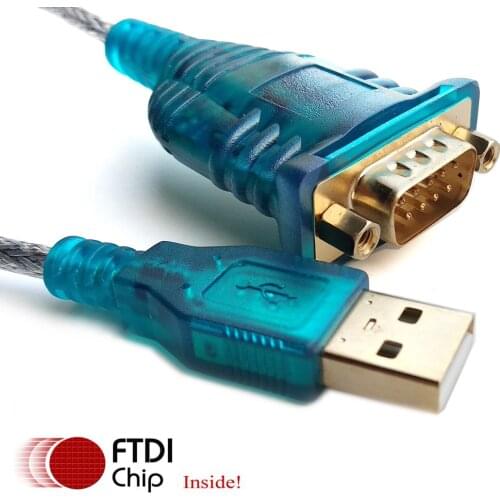 1.5m 3mtr ftdi micro usb rs232 serial adapter cable