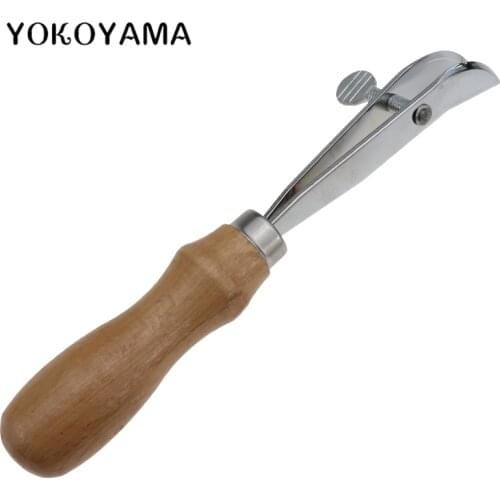 YOKOYAMA Leather Pressure Side Scriber Line Spacing Blankholding Sideline Device Edger Scriber Spacing Sewing Leather Craft Tool