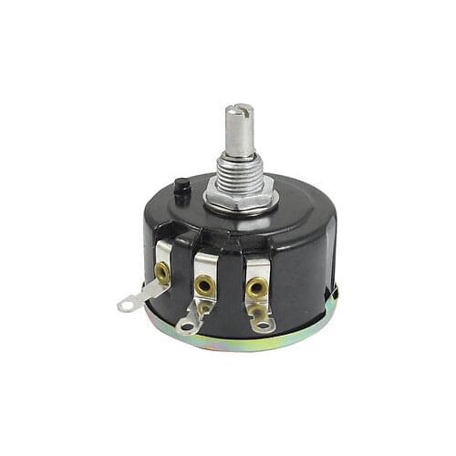 WX050 WX112 6mm Shaft Single Turn Wire Wound Rotary Potentiometer 1K/2K2/3K3/4K7/5K1/5K6/6K8/10K/22K/47K ohm 5W