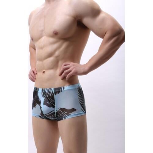 Sexy Brand Mens underwear Calzoncillos Hombre Slip Male Panties Mens Boxer Ropa Interior Hombre U convex Underpants Man Y02