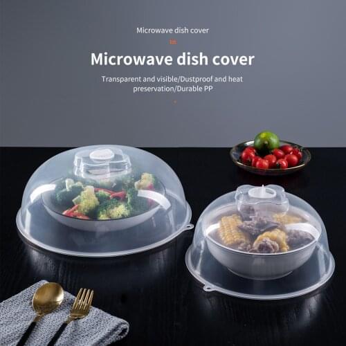 Special Heating Cover For Microwave Oven Household Dining Table Vegetable Cover High Temperature Resistant Hot Dish Covers