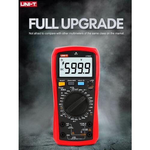 UNI-T UNI T Digital Multimeter True RMS UT890C UT890D+ Manual Range AC DC