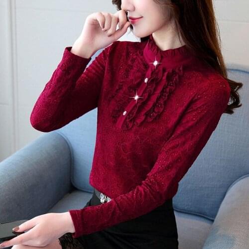 2021 Women Turtleneck Sweater Pullover New Winter Fashion Lace Elegant Jumper Ladies Bottoming Shirt Pull Sweater Tops H1114