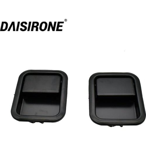 1PCS Front Outside Full Door Handle PAIR HEAVY DUTY METAL For Jeep Wrangler YJ TJ CJ7 Scrambler 55176382AE 55176383AE