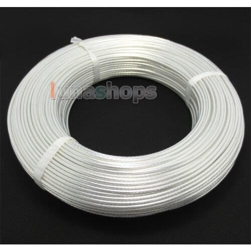 10m Acrolink Silver Plated OCC Signal Wire Cable 2mm2 Dia:2.4mm For DIY Hifi LN004362