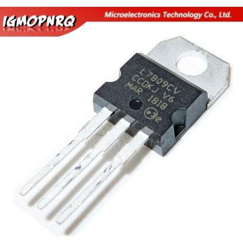10pcs L7809CV L7809 KA7809 MC7809 Voltage Regulator 9V 1.5A TO-220 new original
