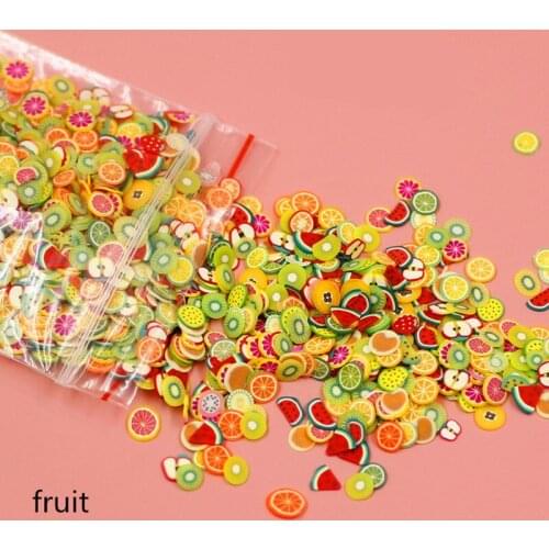 1000Pcs/Pack Mixed Animal Fruit Nail Art Resin Accessories Materials Epoxy Mold Filler DIY Handwork Jewelry Making Tool Supplies