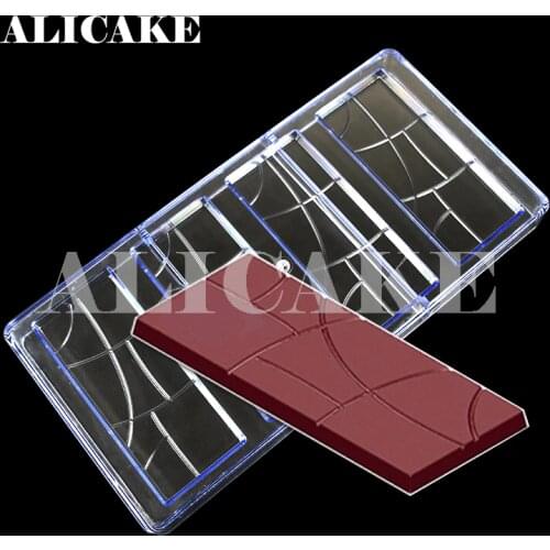 Chocolate Mold Polycarbonate Bar Mold Bakery Tools Pastry Baking Tools Plastic Chocolat Moule