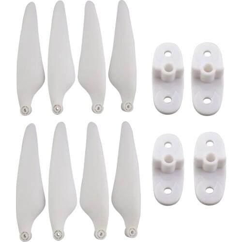 8 Pieces Propeller Props Replacement Parts for Hubsan Zino H117S Drone Quadcopter