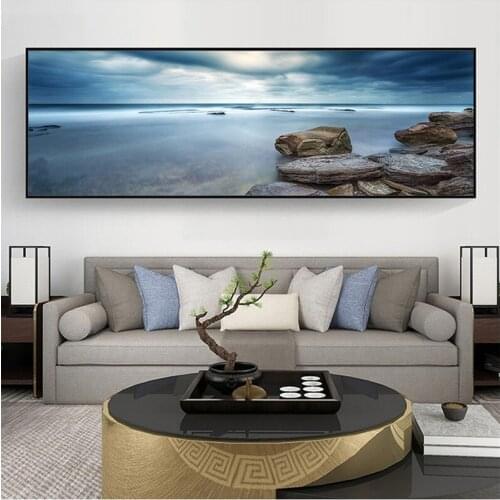 Diy Full Square Round Diamond Painting Hot Selling Art Natural Scenery Surf Sea Reef 5D Mazayka Embroidery Wall Stickers