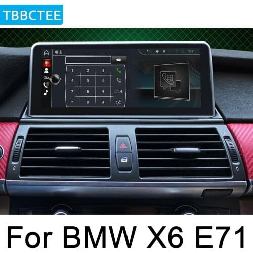 Car multimedia Android For BMW X6 E71 2011 2012 2013 Autoradio Car Radio GPS player Bluetooth WiFi Mirror link Navi Head Unit