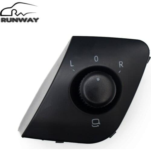 For Seat Ibiza 2008-2017 Electric Mirror Adjust Switch Rear View Mirror Folding Control Knob Button 6J1959565 6J1 959 565