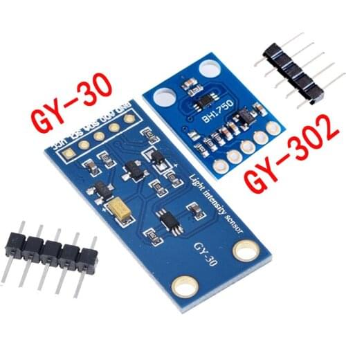 GY-302 GY-30 BH1750 BH1750FVI The digital optical intensity illumination sensor BH1750FVI of module for arduino 3V-5V
