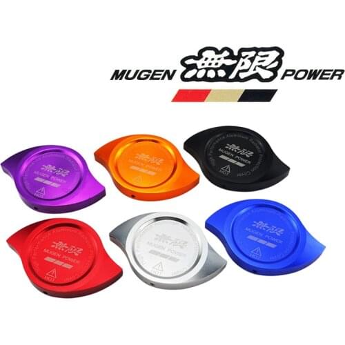 JQTUNING-MUGEN Radiator Cap Cover Fit For HONDA Accord Civic CR-V CR-Z CRX City Crossroad Elysion Jazz Prelude XC-CAP002