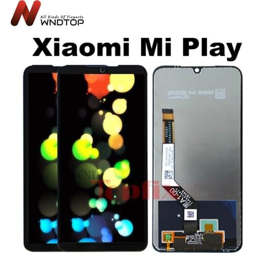 New Display For Xiaomi Mi Play LCD Display Touch Screen Digitizer Assembly 5.84 For Xiaomi Mi Play LCD Screen Replacement Parts