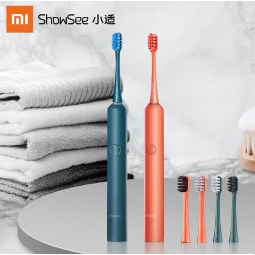 Xiaomi ShowSee Sonic Electric Toothbrush D2 Adult Timer Brush 5 Mode USB Charger Tooth Brushes Ultrasonic Hygiene Cleaner Brush