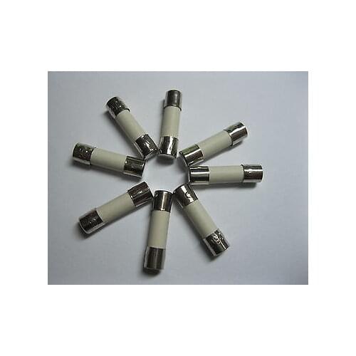 100 Pcs Fast Blow Ceramic Fuses 15 A 250V 5mm x 20mm