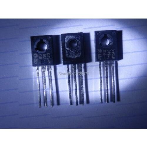 100PCS/lot BD139 BD140 TO126 Silicon NPN Epitaxial Power Triode Transistor (EACH 50PCS)