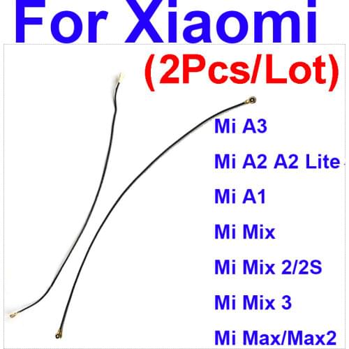 Signal Antenna Flex Cable For Xiaomi Mi PocoPhone F1 A2 A1 Lite Max Mix 2 4 5 6 8 C i S SE Plus Signal Wifi Connector Flex Parts