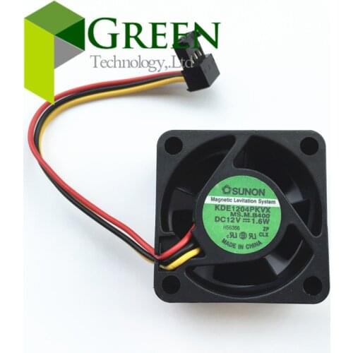 5PCS The Original Sunon KDE1204PKVX 4020 12V 1.6W for Cisco2950 sever fan switch server inverter cooling fan