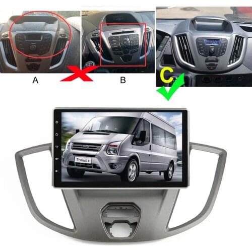 For Ford transit Tourneo Custom MK8 2018 2Din Android Auto Car Radio Stereo Audio Carplay GPS BT Navigation Multimedia System