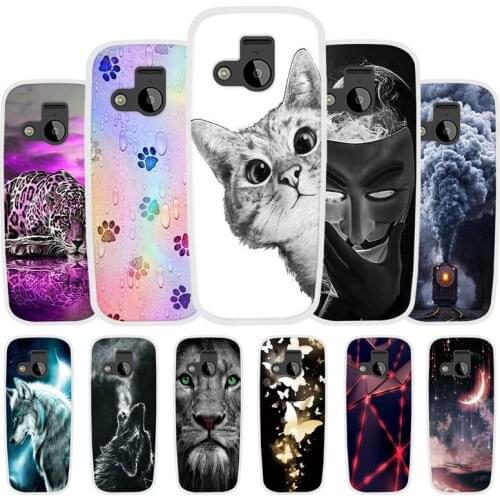 Case For Nokia 220 4G Phone Case Silicone Soft TPU Back Cover For Nokia 220 Cases Cover Luxury Cute Cat Flower Dog Fox Bumper