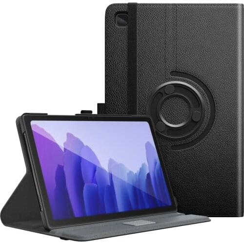 Case for Samsung Galaxy Tab A7 10.4 Inch (SM-T500/505/507),Full-Body Hard Back Cover 90 Degree Rotating Adjustable Stand Cover