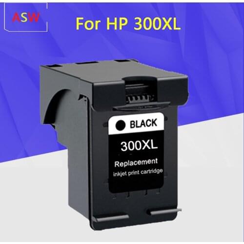 ASW Refill Black 300XL Cartridge Replacement for HP 300 XL For HP300 Ink Cartridge Deskjet D1660 D2560 D2660 D5560 F2420 F2480