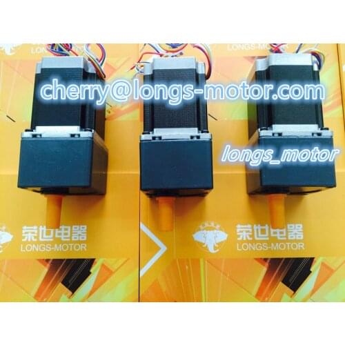 Longs Motor Gear motor 15:1 Ratio 3PCS Nema23 stepper motor 3000oz.in 3.0A 23HS8430AG15 CNC Router / Engraving machine