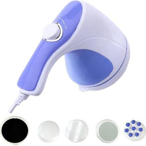EU Plug 5 in 1 Electric Body Massager 3D Full Body Slimming Massager Roller Cellulite Massage Device Stress Relax Health Care 20