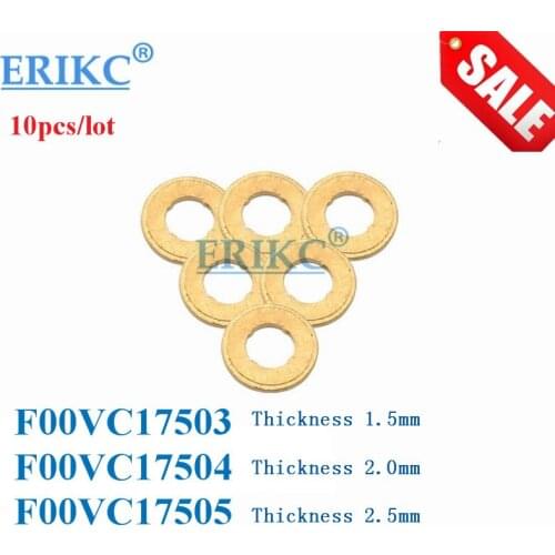 ERIKC F00VC17505 (size: 7.1*15*2.5) injector nozzle copper washer F 00V C17 505 copper ring F00V C17 505 thickness: 2.5mm