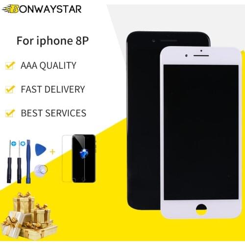 Perfect 3D Touch Assembly LCD Display Digitizer for iPhone 8 Plus Touch Module Screen for iPhone 8 Plus Free Ship No Dead Pixel