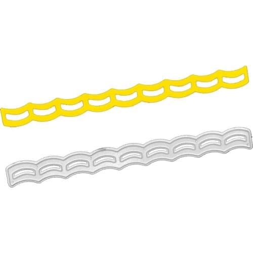 Julyarts 123*13MM Cutting Dies New Scrapbooking Material Stencils DIY Scrapbooking Photo Album Template Cutting Dies