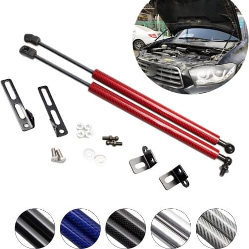 For Toyota highlander Kluger XU40 2007-2013 Auto Front Hood Bonnet Modify Carbon fiber Gas Struts Lift Support Shock Damper