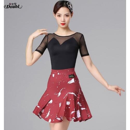 Latin dance clothing adult new Latin dance national standard practice latin skirt