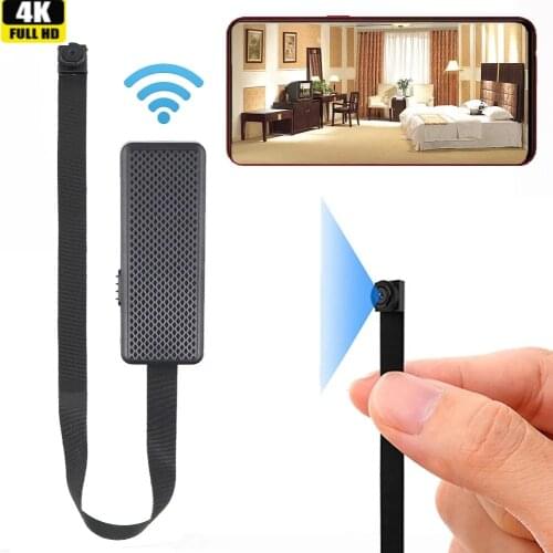 HD 4K Mini Camera Wireless Wifi DIY Portable Camcorder WiFi IP Night vision Remote View P2P Micro webcam Digital BodyCam Battery