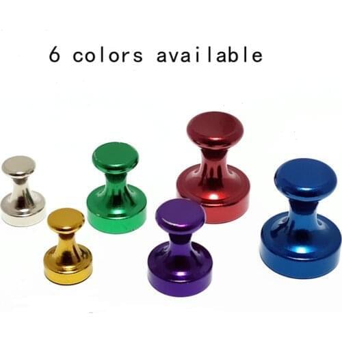 Neodymium Magnets Office Strong Fridge Magnet Whiteboard Magnetic Sticker For Chess Cup Shape Fridge Magnet Buckle 6pcs/set