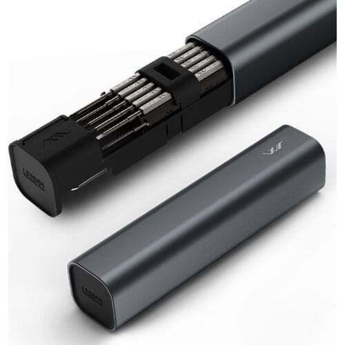 JIMI GNT-18 Precision Screwdriver Set S2 Extended Screw Bits With Tweezer Computer Tablet Clock Electronics Repair Tools