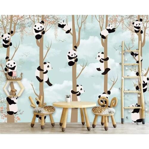 Beibehang Modern fashion stereo classic papel de parede wallpaper children room warm flower animal balloon background wall paper