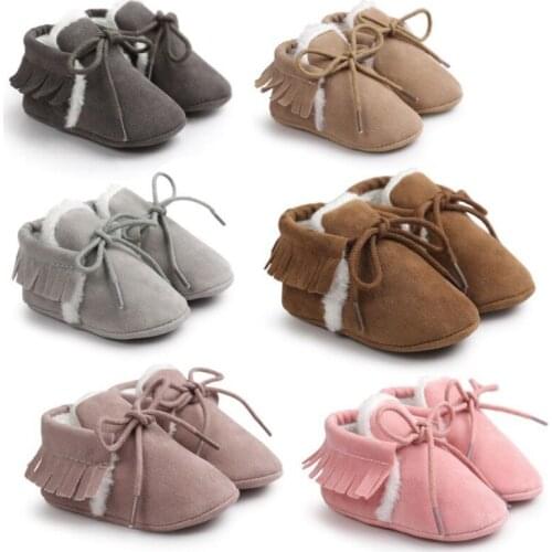 Baby Boys Shoes Breathable Solid Print Anti-Slip Shoes Sneakers Soft Soled First Walkers