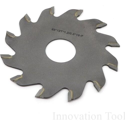 NovelLife 63mm High Speed Steel HSS Alloy Circular Saw Blade for R1 Mini Table Saw Repair Parts Wood Plastic PCB Cutting Tool