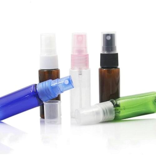 Plastic Bottle 20ml Spray Bottle Plastic Spray Container Cosmetic Pakaging 20g Empty Transparent Plastic Refillable Bottle 50pcs