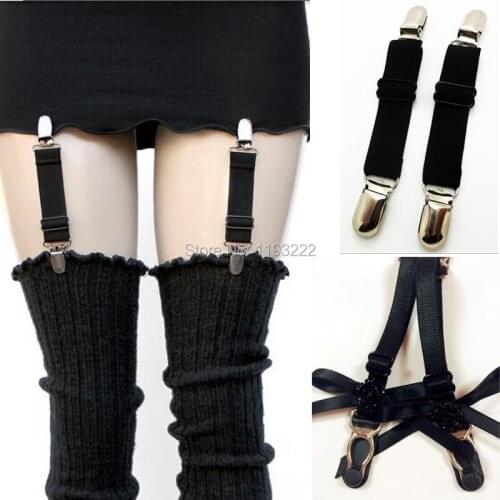 Sexy Handmade Harajuku Flower Rose Leg Garter Belt Safe Heart Lock Key Bow Garter Belt Sock Harness