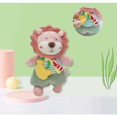 Rattles For Kids Baby Toys 0 6 12 Months Newborn Infant Educational Toy 0 Developmental Soft Teether For Teeth Plush Baby Rattle