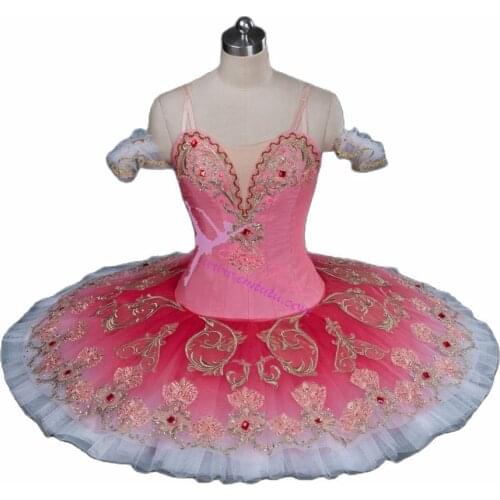 Adult Professional Ballet Tutus Gradual Pink Nutcracker Classical Ballet Stage Costume Sugar Plum Fairy Performance Tutu Ballet